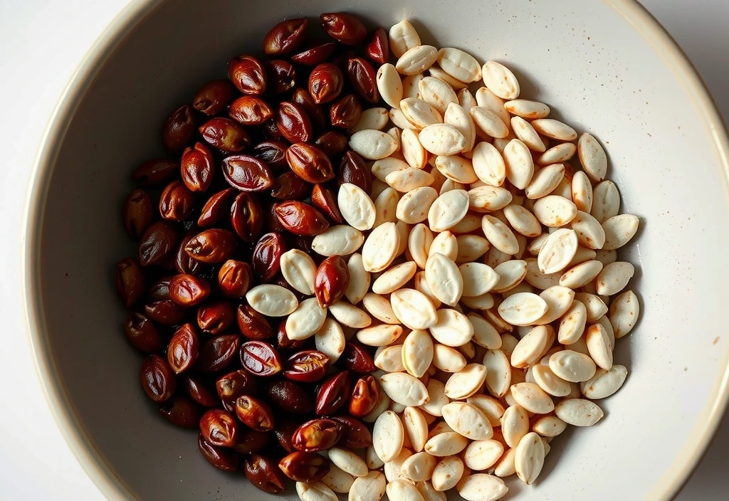 Quinoa Körner Nahaufnahme